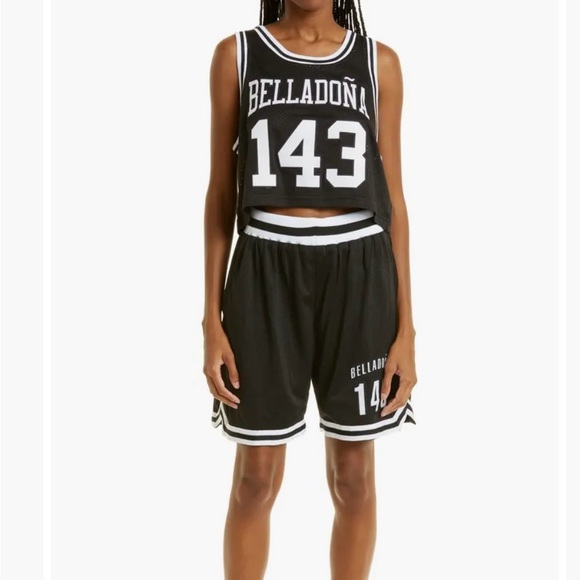 BabyGirl Crop Mesh Jersey - Picture 2 of 3